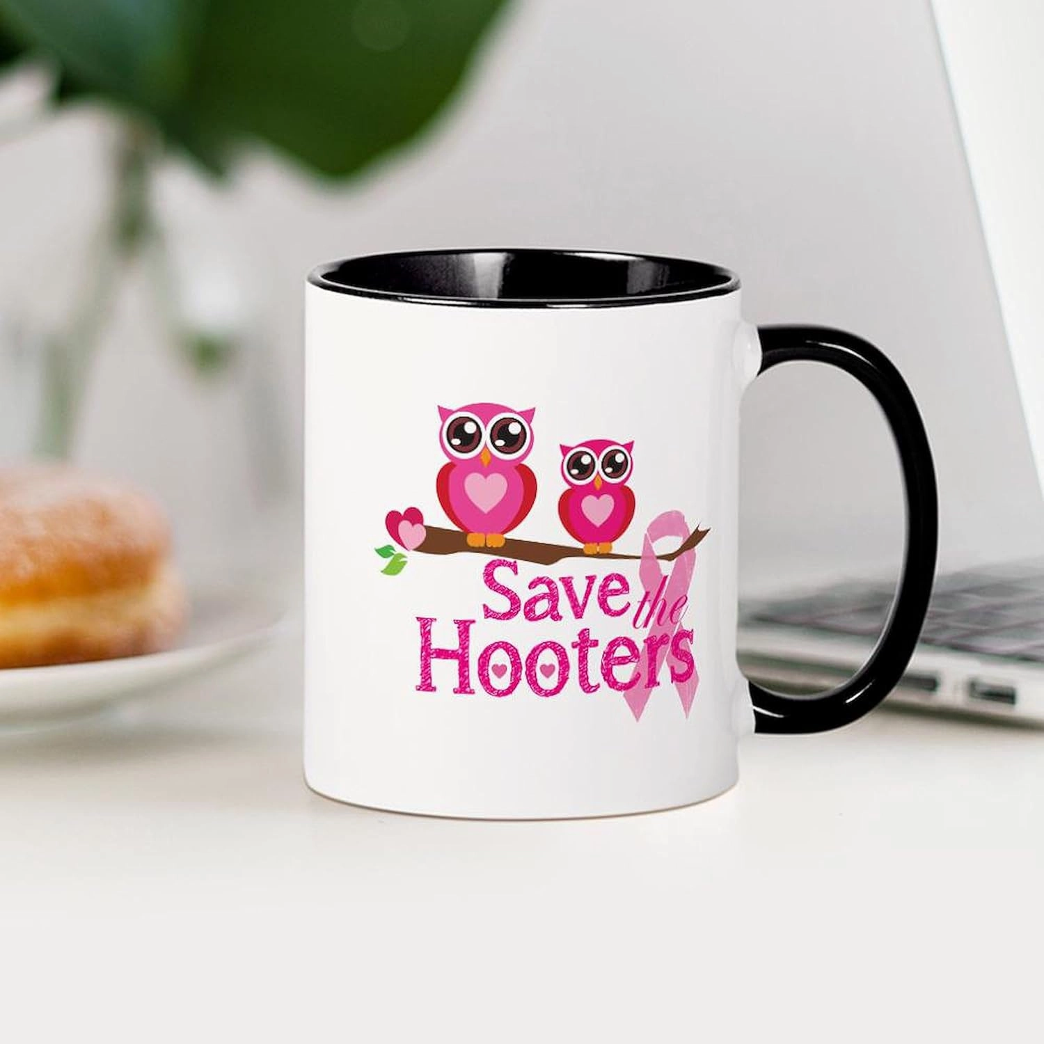 CafePress Save The Hooters Mug 11 oz (325 ml) Ceramic Coffee Mug