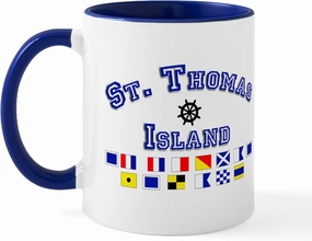 CafePress St. Thomas Island Mug 11 oz (325 ml) Ceramic Coffee Mug