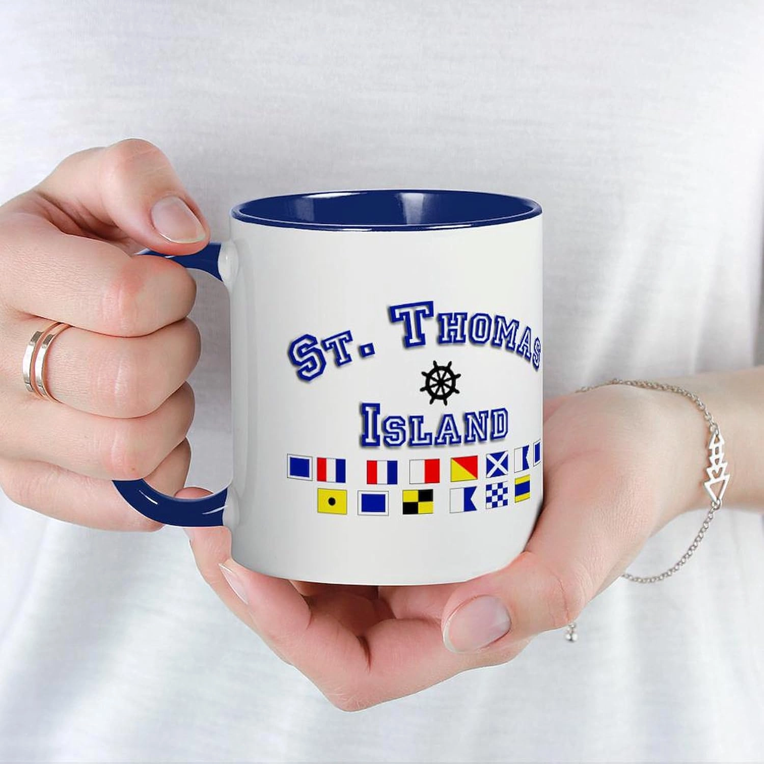 CafePress St. Thomas Island Mug 11 oz (325 ml) Ceramic Coffee Mug
