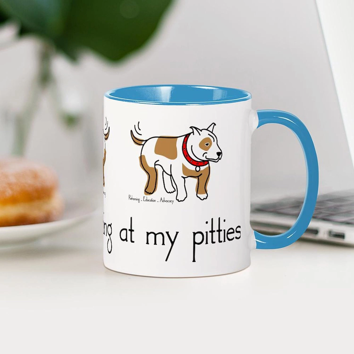 CafePress Stop_Staring_Tshirt Mug 11 oz (325 ml) Ceramic Coffee Mug