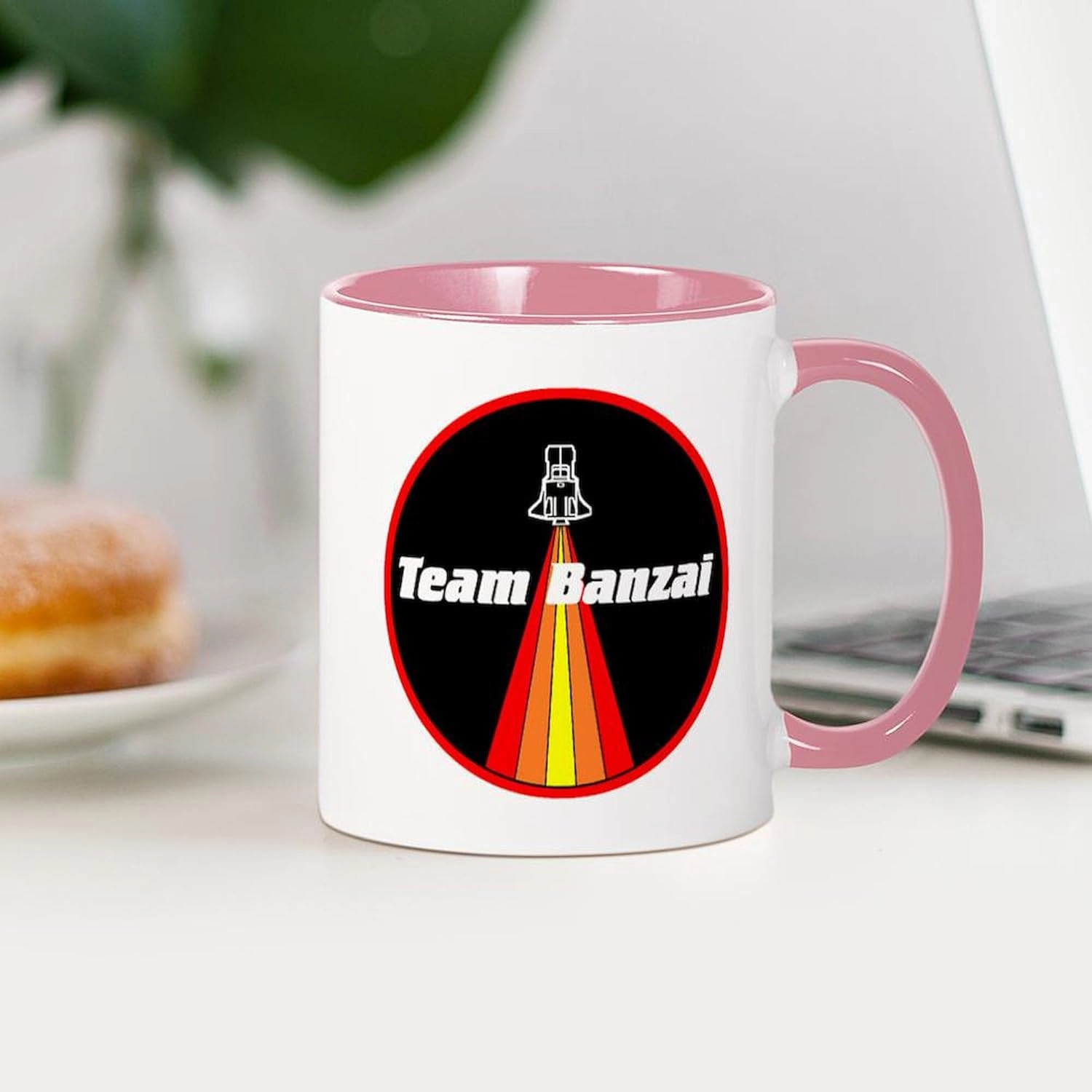 CafePress Team Banzai Jet Car Mug 11 oz (325 ml) Ceramic Coffee Mug