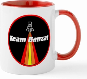 CafePress Team Banzai Jet Car Mug 11 oz (325 ml) Ceramic Coffee Mug