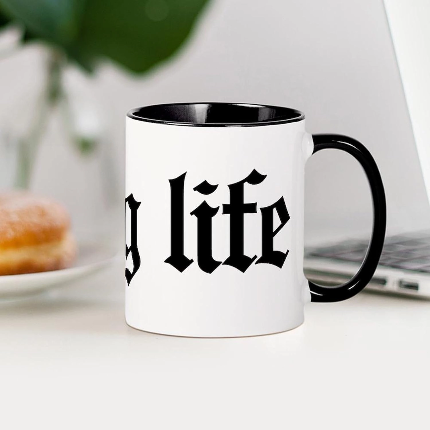 CafePress Thug Life, Gangster, Baby, G, Thug, Mug 11 oz (325 ml) Ceramic Coffee Mug