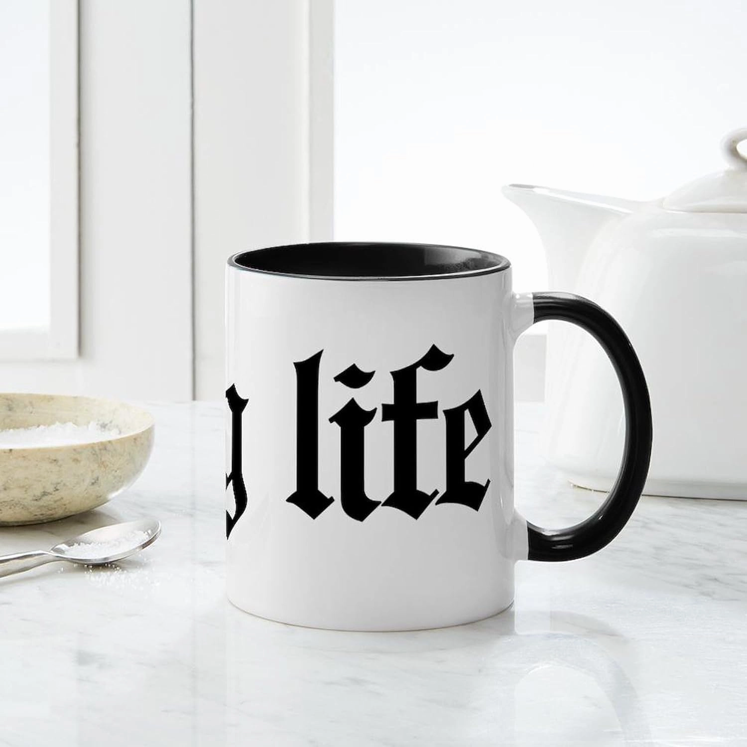 CafePress Thug Life, Gangster, Baby, G, Thug, Mug 11 oz (325 ml) Ceramic Coffee Mug