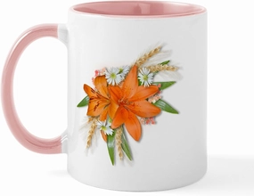 CafePress Tiger Lilies Mug 11 oz (325 ml) Ceramic Coffee Mug