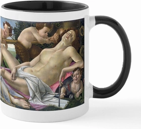 CafePress Venus And Mars (By Sandro Boticelli) Mugs 11 oz (325 ml) Ceramic Coffee Mug