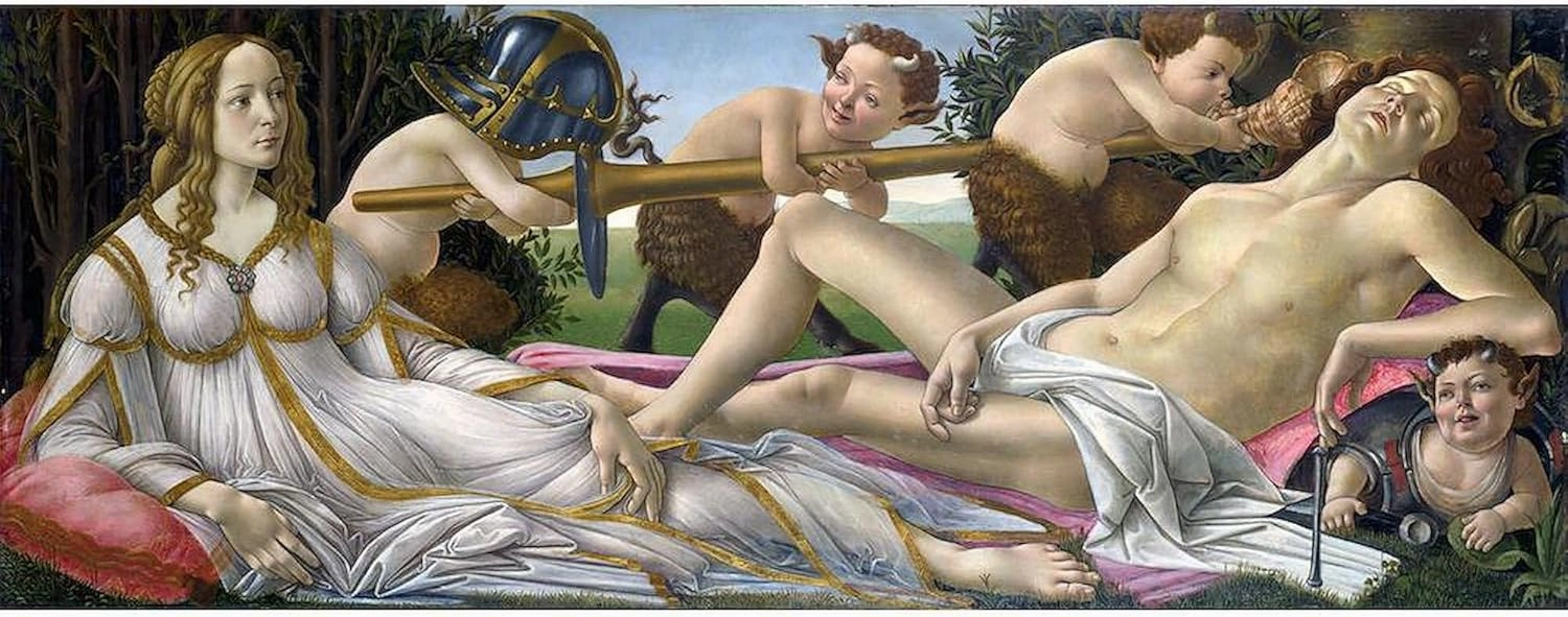 CafePress Venus And Mars (By Sandro Boticelli) Mugs 11 oz (325 ml) Ceramic Coffee Mug