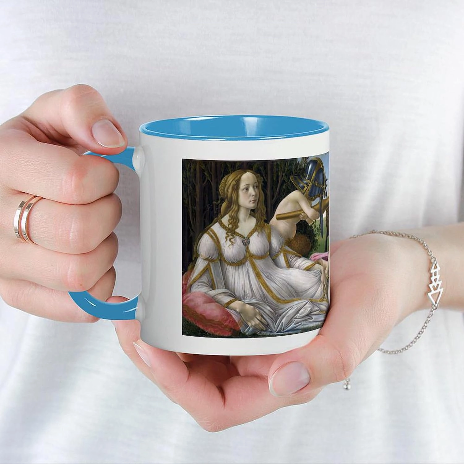 CafePress Venus And Mars (By Sandro Boticelli) Mugs 11 oz (325 ml) Ceramic Coffee Mug