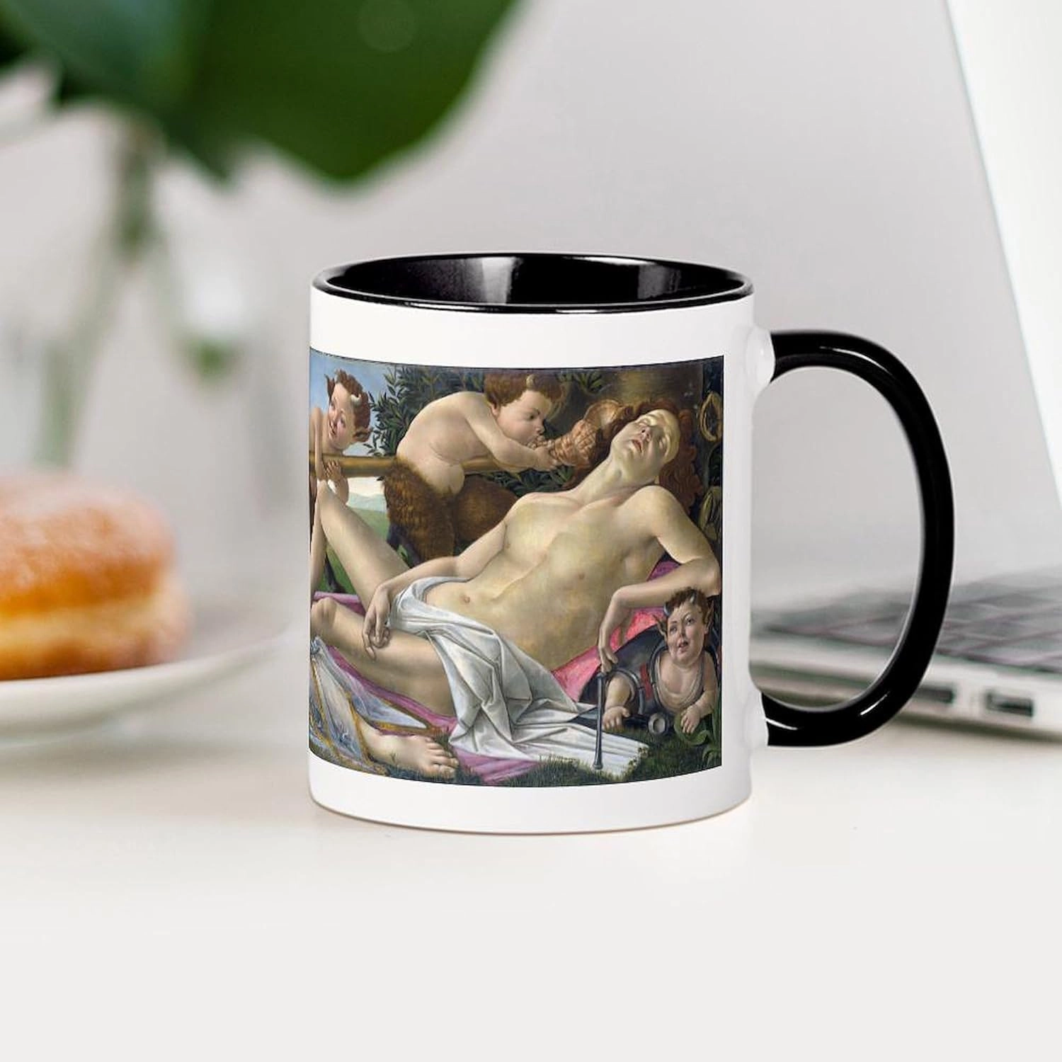 CafePress Venus And Mars (By Sandro Boticelli) Mugs 11 oz (325 ml) Ceramic Coffee Mug
