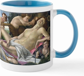 CafePress Venus And Mars (By Sandro Boticelli) Mugs 11 oz (325 ml) Ceramic Coffee Mug