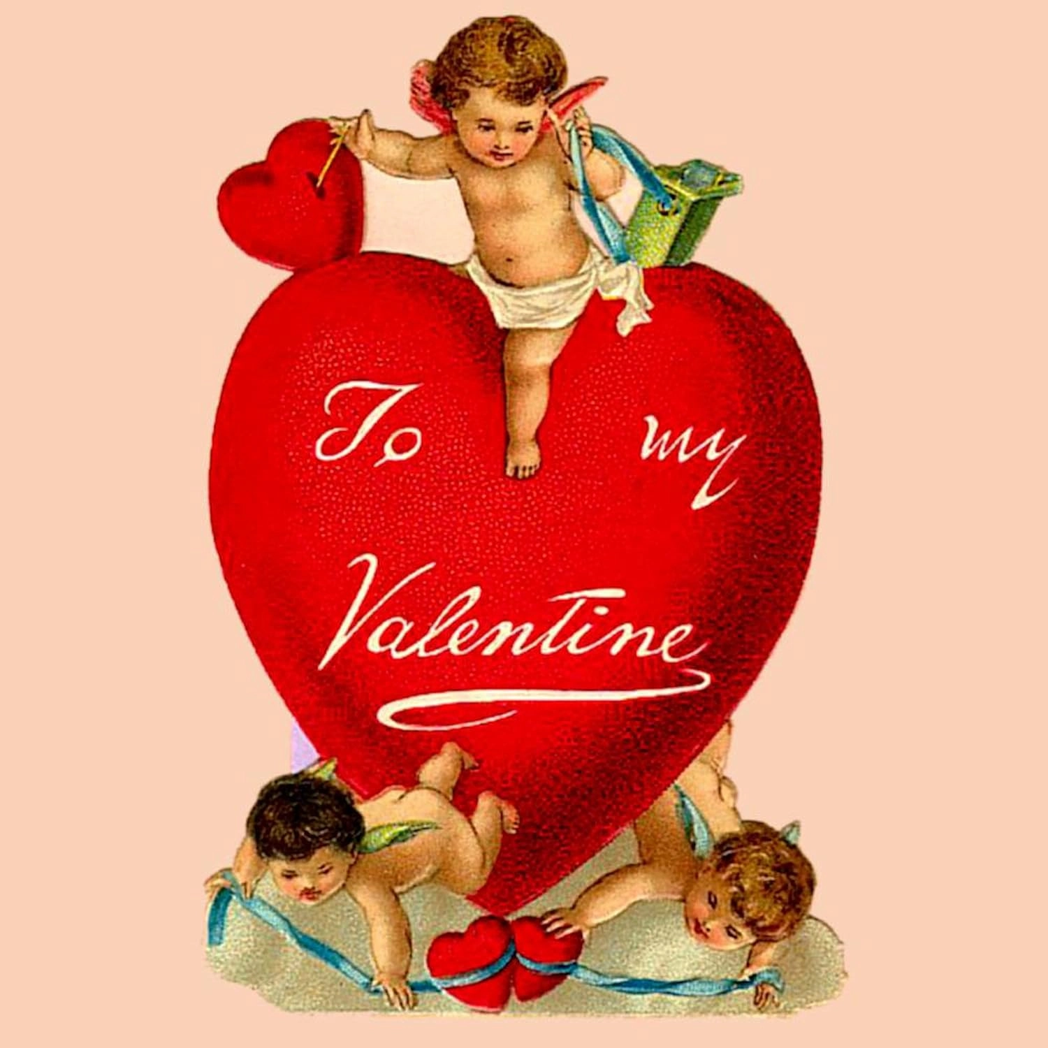 CafePress Victorian Valentine Heart Mug 11 oz (325 ml) Ceramic Coffee Mug