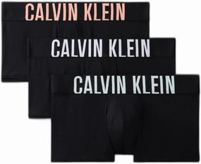 Calvin Klein Men's Intense Power 3-Pack Low Rise Trunk