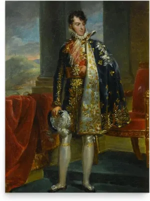 Camillo Borghese, 6th Prince of Sulmona Poster Print - Wall Art for Home Decor Office Living Room Bedroom, No Frame, Large 18"x24"
