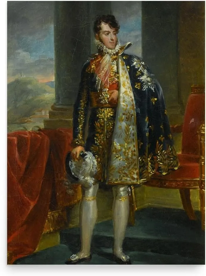 Camillo Borghese, 6th Prince of Sulmona Poster Print - Wall Art for Home Decor Office Living Room Bedroom, No Frame, Large 18"x24"