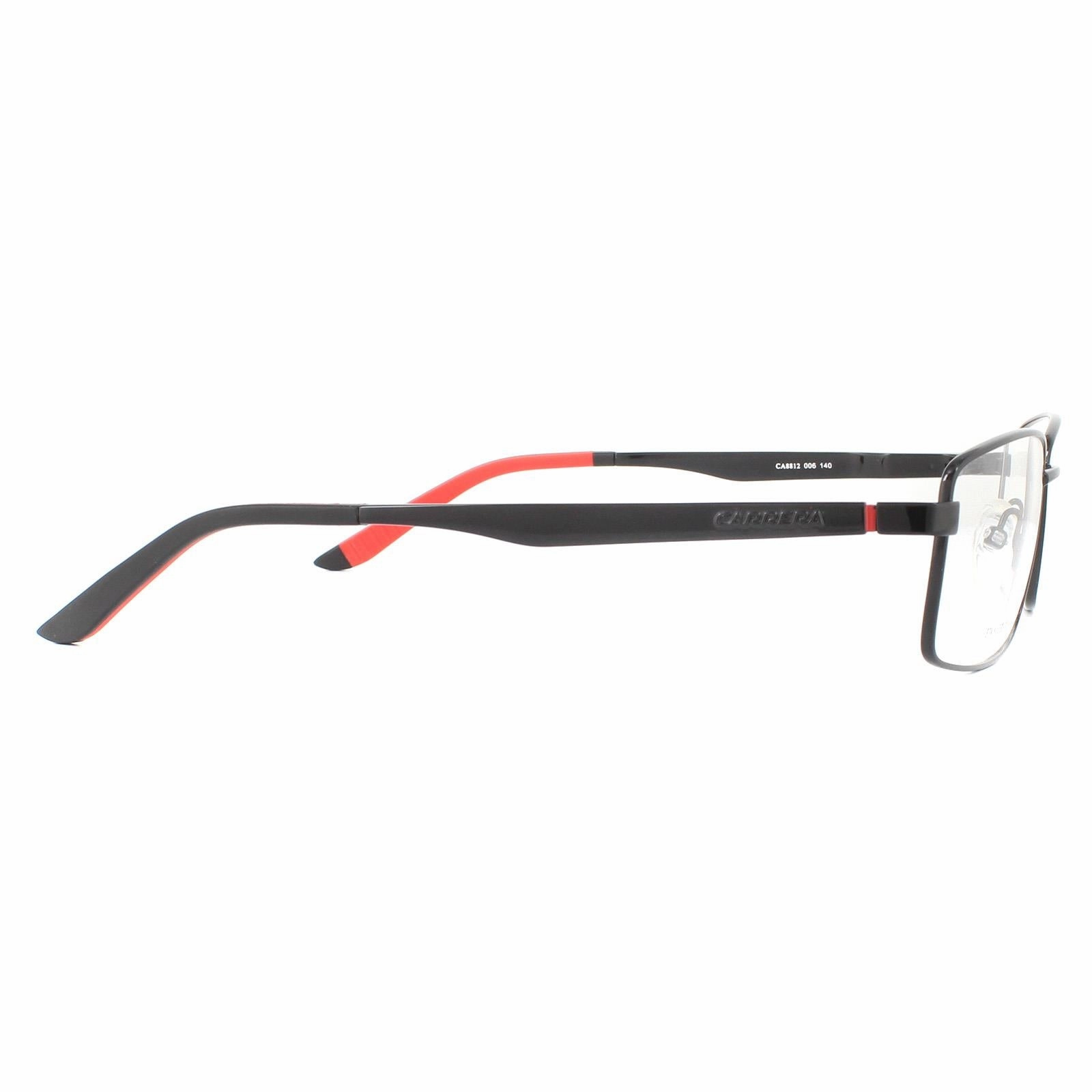 Carrera Glasses Frames 8812 006 Shiny Black Men