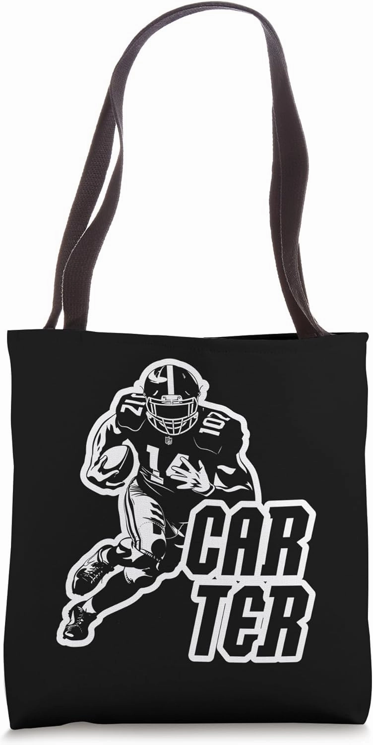 Carter Football Amazing Fan Tote Bag