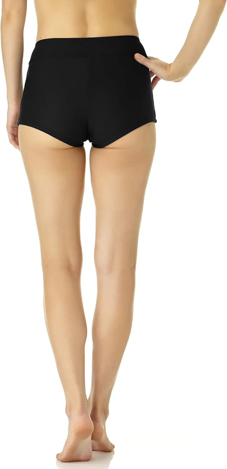 Catalina Women's Standard Banded Boyshort Swimsuit Bottoms