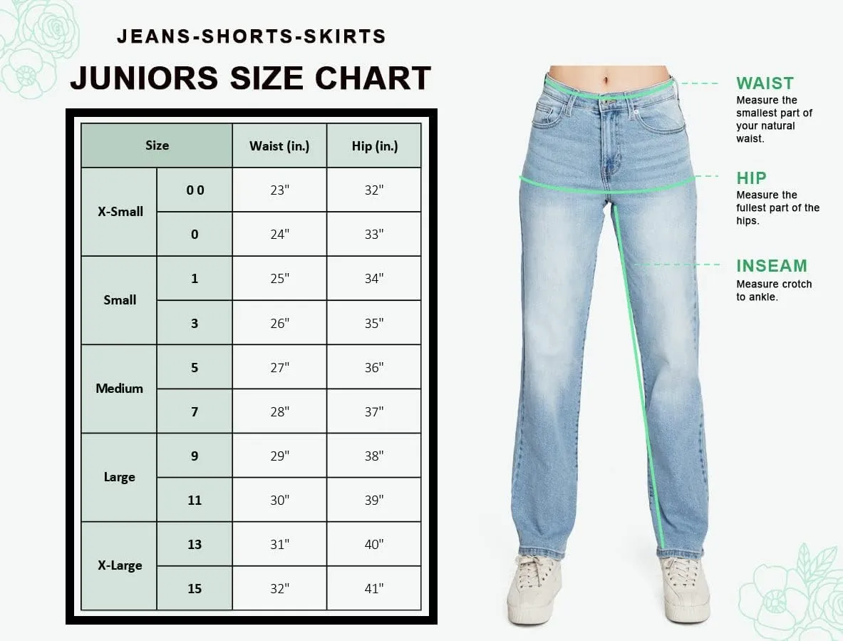 Celebrity Pink Women's Juniors High-Rise Slim Straight Leg Color Jeans