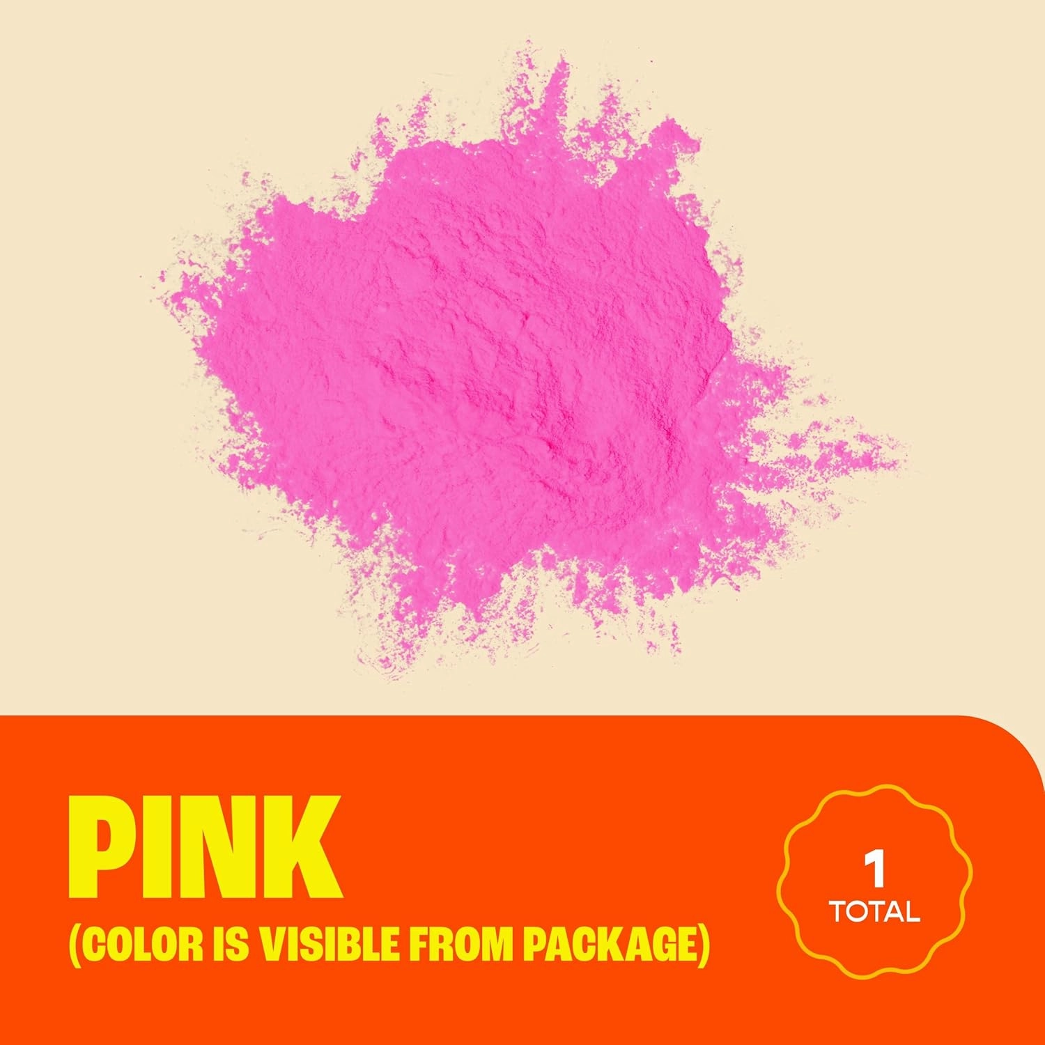 Chameleon Colors Pink Gender Reveal Powder - Two 1 lb Bags - Vibrant Pink Color - Powder for Baby Girl Gender Reveal - Easy-Open Bags - Easy Cleanup - Non-Toxic