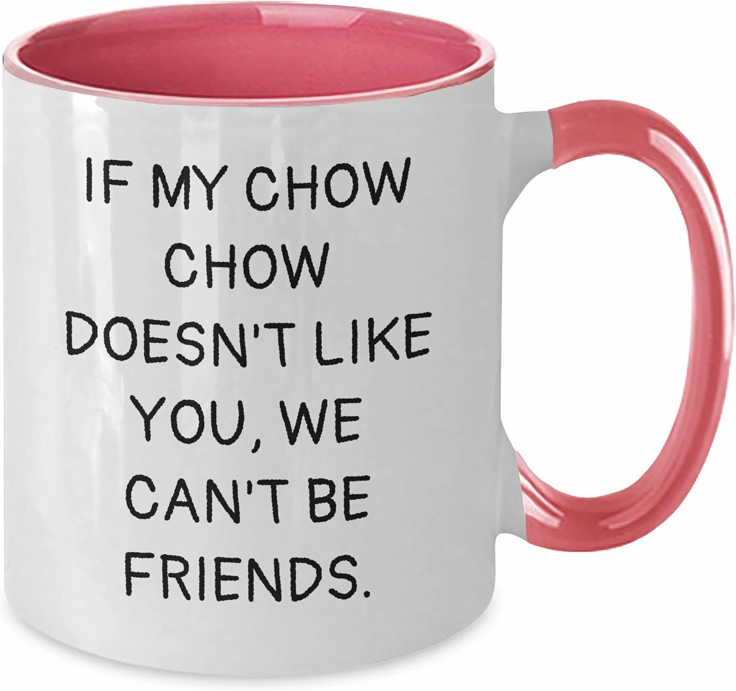Chow Chow Dog Lovers Rejoice, Funny Quote Coffee Mug, Gifts from Friends or Family, Birthday Unique Presents, Chow Chow Dog Enthusiasts
