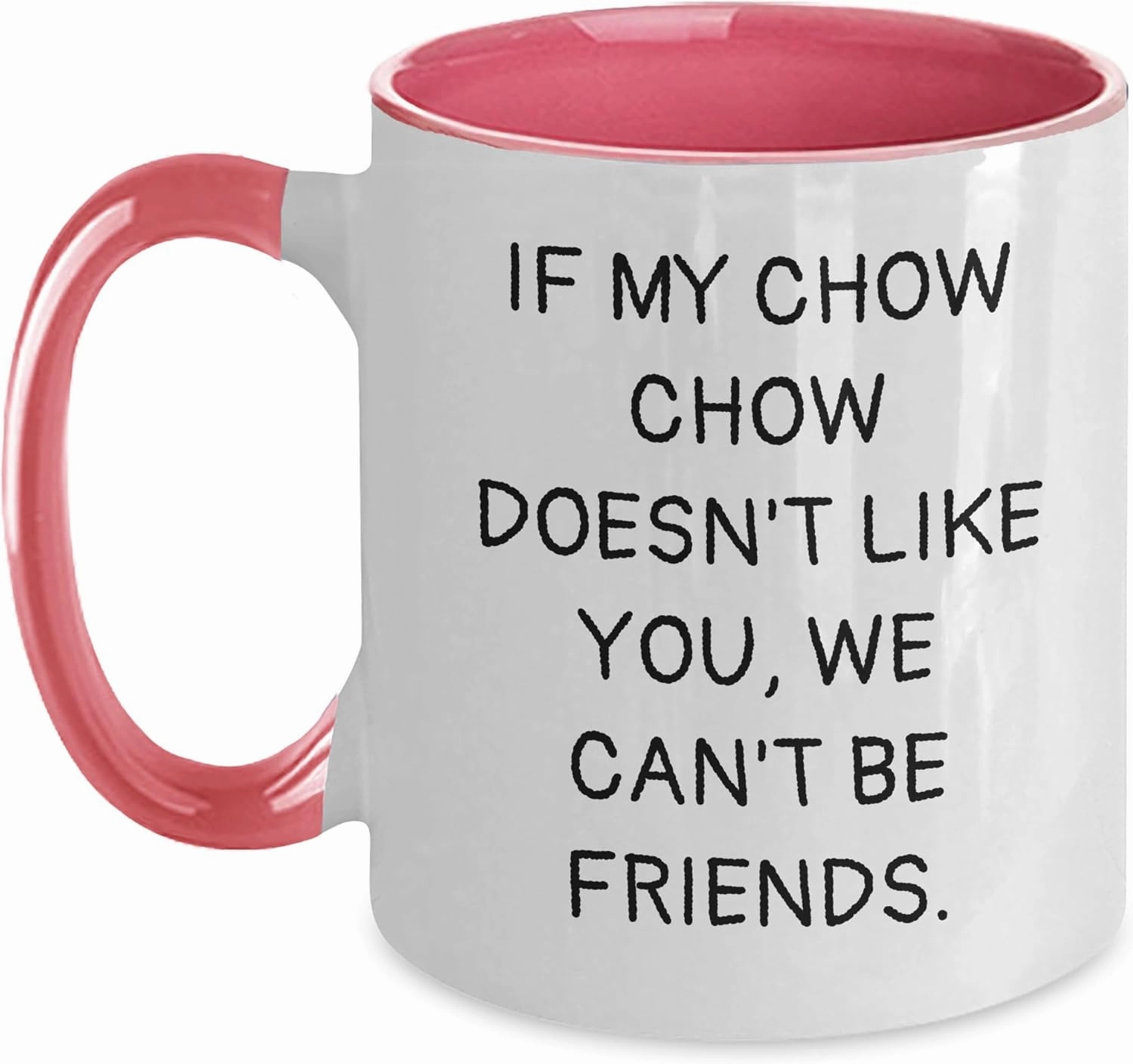 Chow Chow Dog Lovers Rejoice, Funny Quote Coffee Mug, Gifts from Friends or Family, Birthday Unique Presents, Chow Chow Dog Enthusiasts