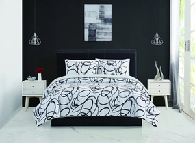 Christian Siriano NY® Mimic 3 Piece Full/Queen Duvet Cover Set