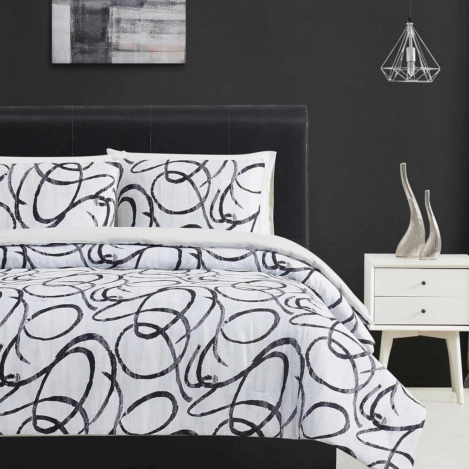 Christian Siriano NY® Mimic 3 Piece Full/Queen Duvet Cover Set