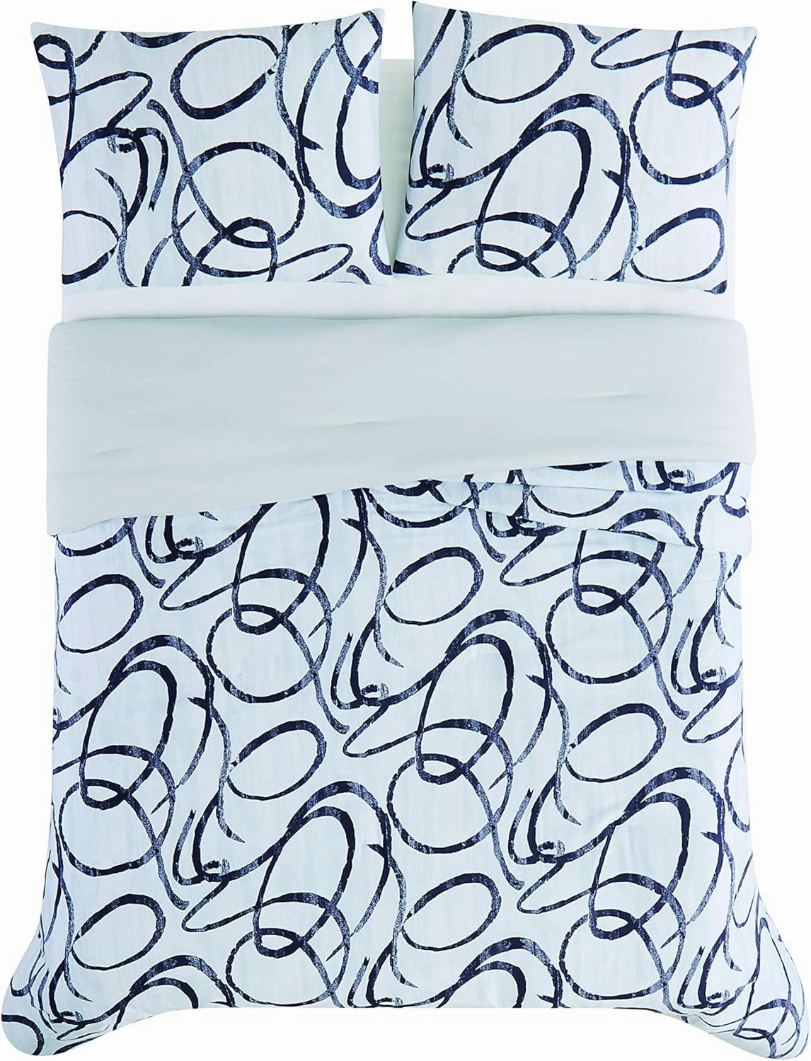 Christian Siriano NY® Mimic 3 Piece Full/Queen Duvet Cover Set