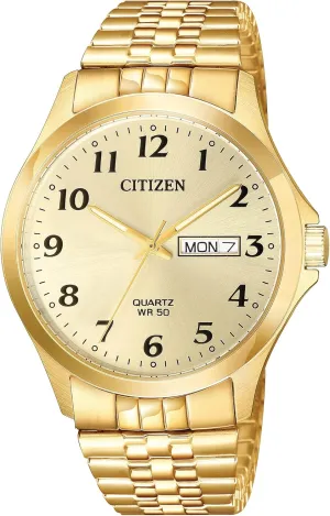 Citizen Quartz Mens Watch, Stainless Steel, Classic