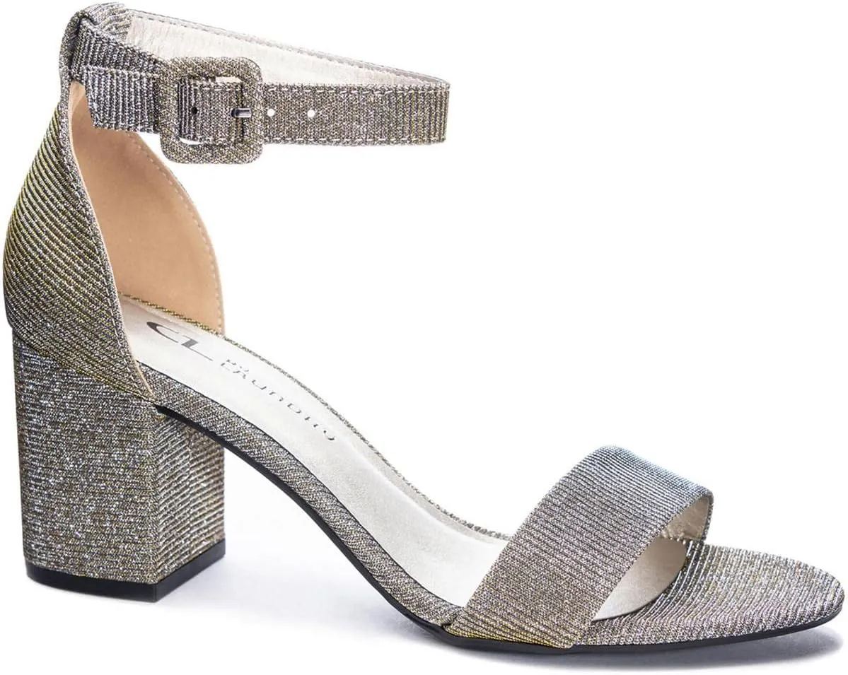CL by Chinese Laundry Women's Jody Sandal, Gold Leopard, 6.5