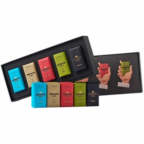 Claus Porto - Musgo Real Classic Edition Gift Box with 5 Soaps | Rich, Smooth, Creamy Hand Soap | Handcrafted, Aromatic, Luxurious, House Warming Gift (50g each)
