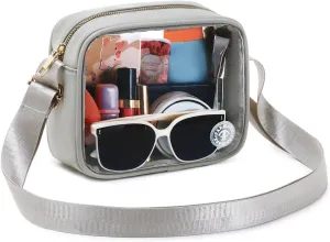 Clear Bag Stadium Approved Clear Crossbody Fanny Purse Transparent Bag for Concerts Sports Festivals