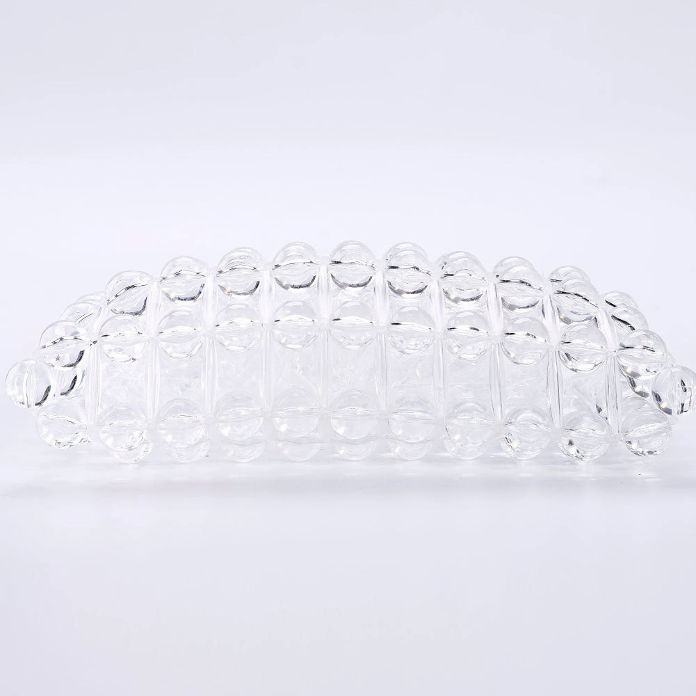 Clear Crystal Handbag
