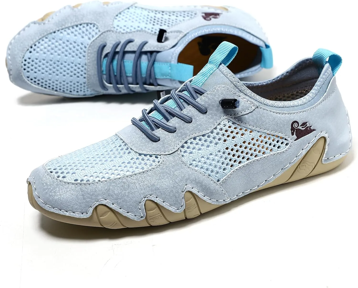 CloudStride‌ Summer Ultra-Lightweight Barefoot Shoes for Cycling & Commuting‌ Womens Outdoor Mesh Trail Shoes Breathable Casual Sneakers