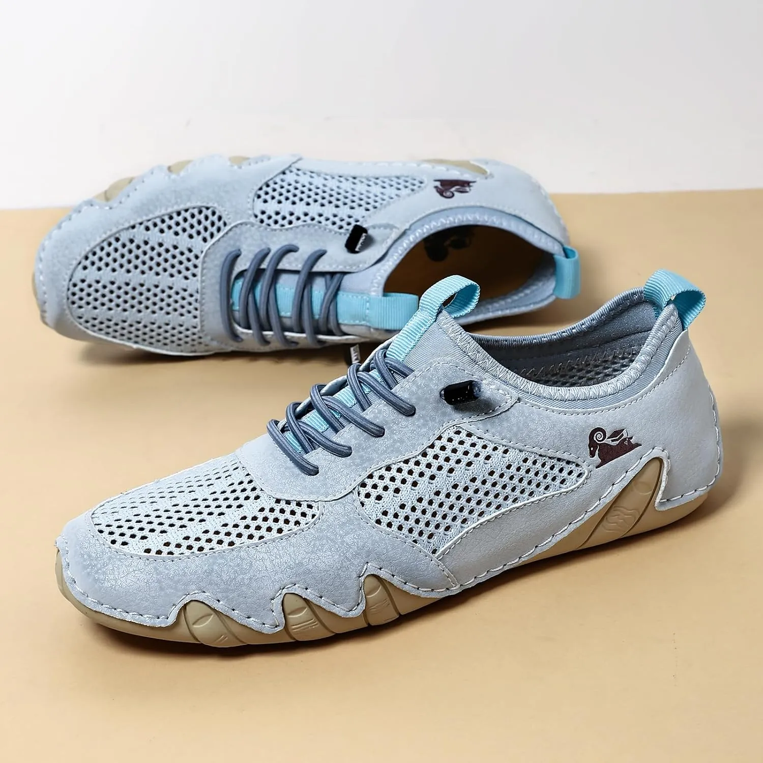CloudStride‌ Summer Ultra-Lightweight Barefoot Shoes for Cycling & Commuting‌ Womens Outdoor Mesh Trail Shoes Breathable Casual Sneakers