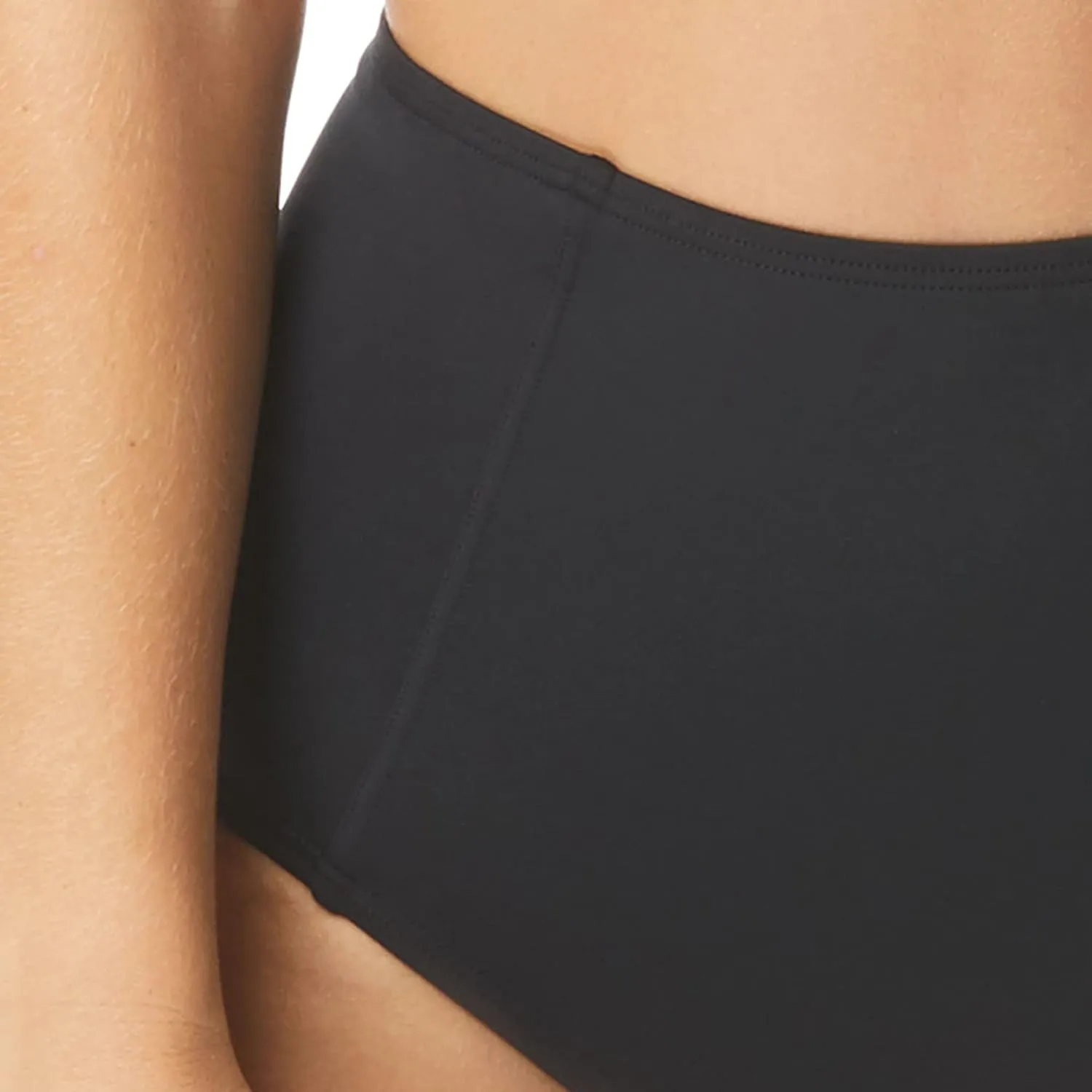 Coco Contours High Waist Bikini Bottom — Swimsuit Bottom with Shapemaker Lining — Lift, Tummy Control