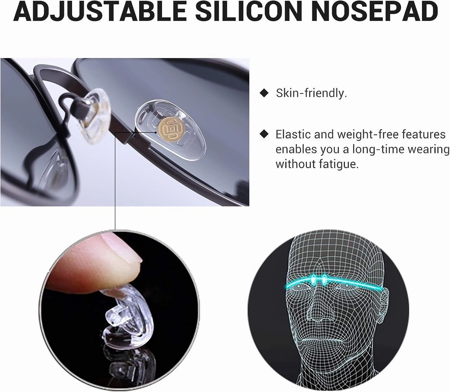 COLOSSEIN Aviator Polarized Sunglasses for Men Stainless Steel Frame Handcrafted Legs UV400 Lenses Driving Outdoor Eyewear