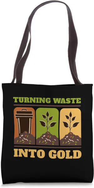 Compost Organic Composting Gardening Gardener Homesteader Tote Bag