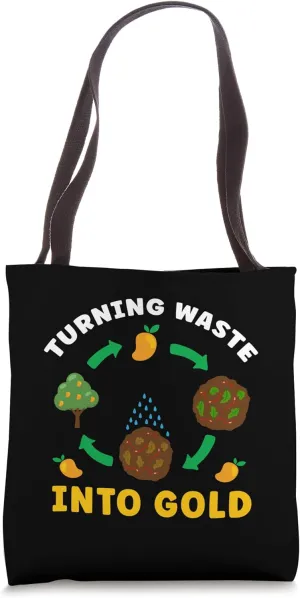 Compost Organic Composting Gardening Gardener Homesteader Tote Bag