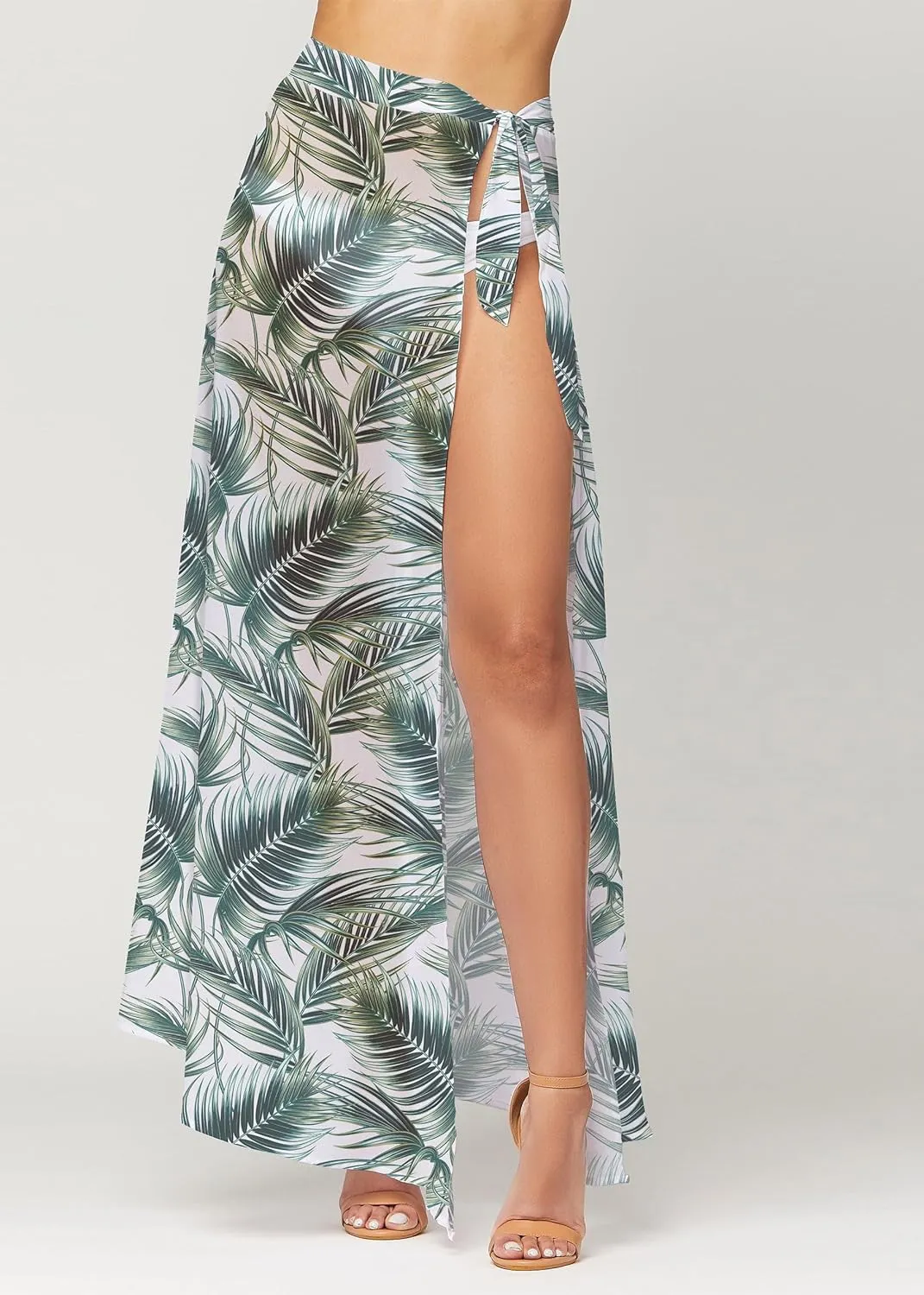 Conceited Women’s Cover Ups for Swimwear - Sheer Chiffon - Sarong Wrap Skirt Bathing Suit for Beach