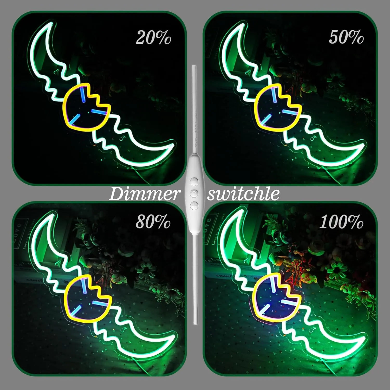 Cool Weapons Neon Sign, Warglaive of Azzinoth Neon Light Wall Decor for Game Room, Bedroom, Living Room, Gifts for men, Merchandise, Dimmable USB Power(16.9""x6.3"")