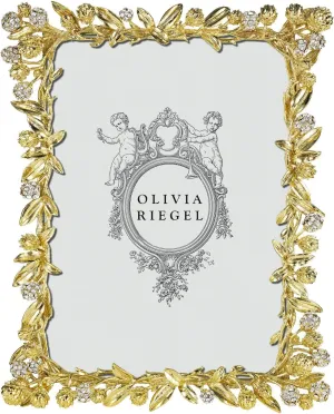 Cornelia Gold Austrian Crystal 5x7 Frame by Olivia Riegel - 5x7