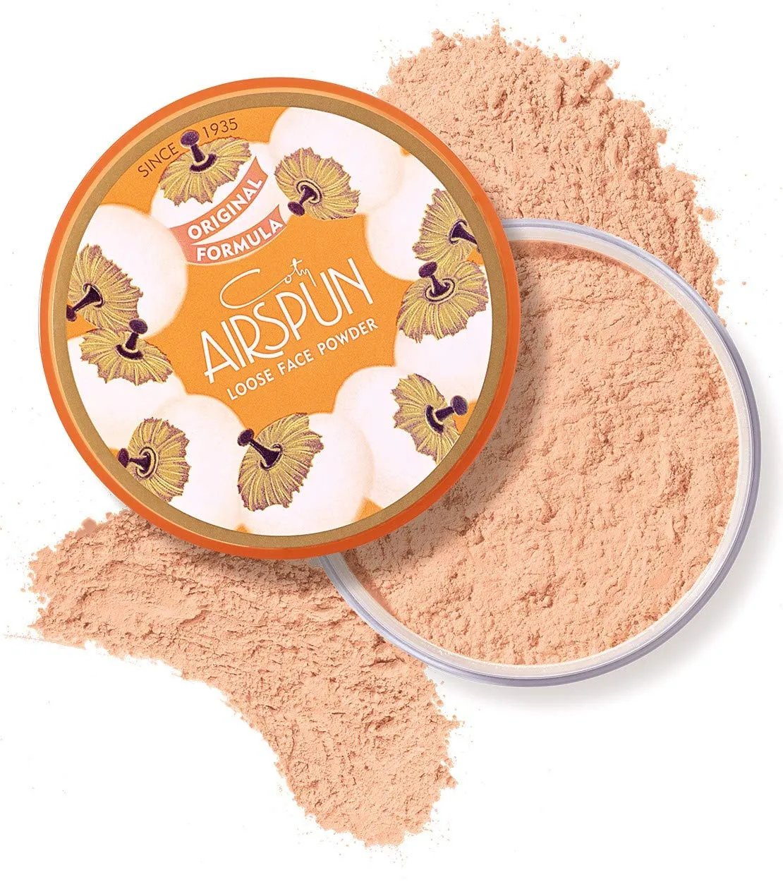 Coty Airspun Loose Face Powder, Translucent, Pack of 1