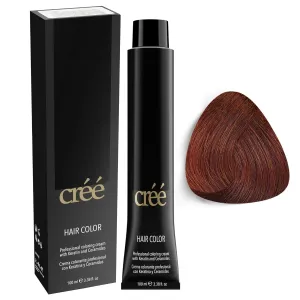 Cree Professional 6.4 - Dark Copper Blond Permanent Hair Color - Long Lasting, Rich Vibrant - Gray Coverage 100ml - 3.4 fl.oz.