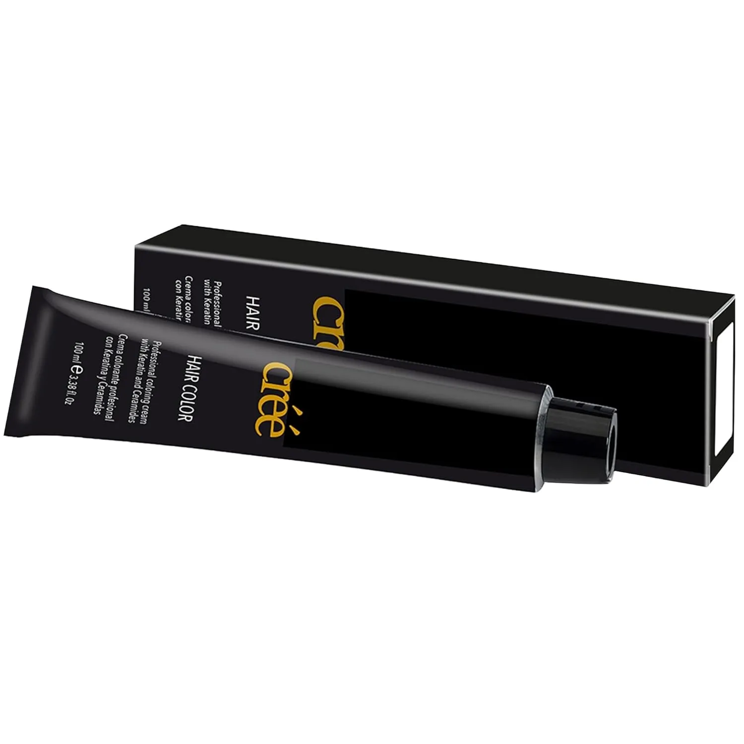 Cree Professional 6.4 - Dark Copper Blond Permanent Hair Color - Long Lasting, Rich Vibrant - Gray Coverage 100ml - 3.4 fl.oz.