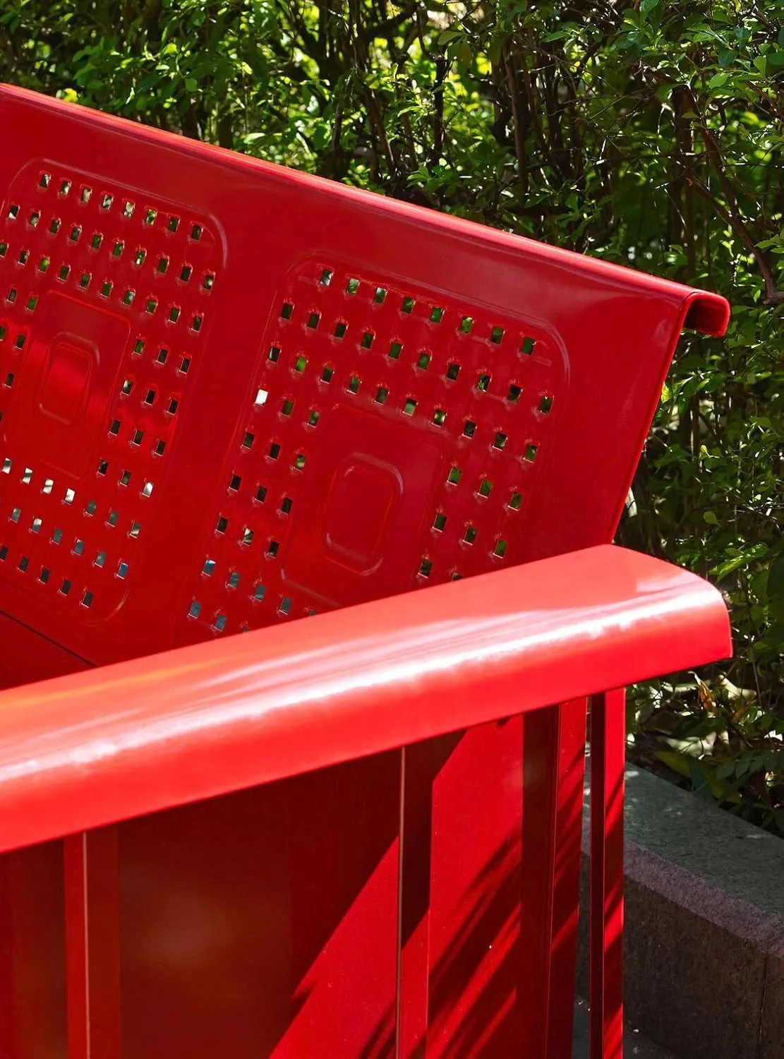 Crosley Furniture Bates Sofa Glider - Red