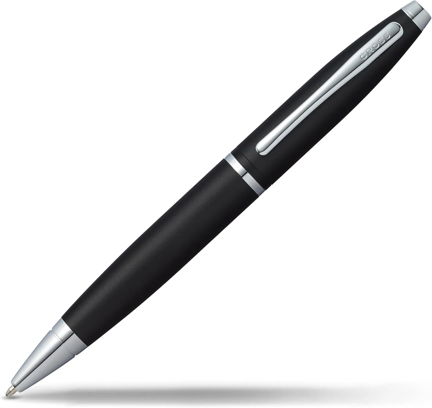 Cross Calais Refillable Ballpoint Pen Presented in a Luxury Gift Box - Medium Point, Black Ink, Matte Black