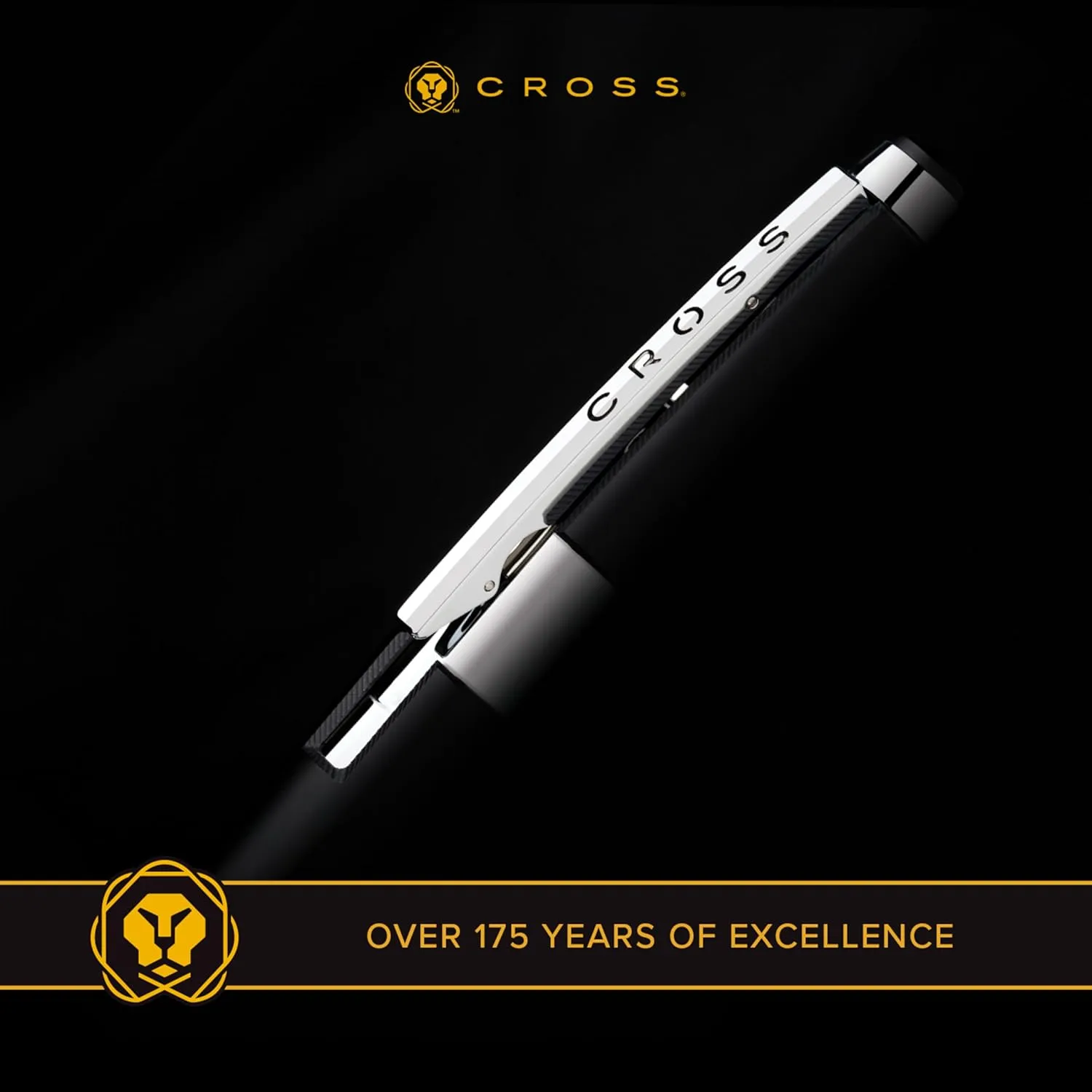Cross Edge Matte Blue Lacquer Gel Rollerball Pen