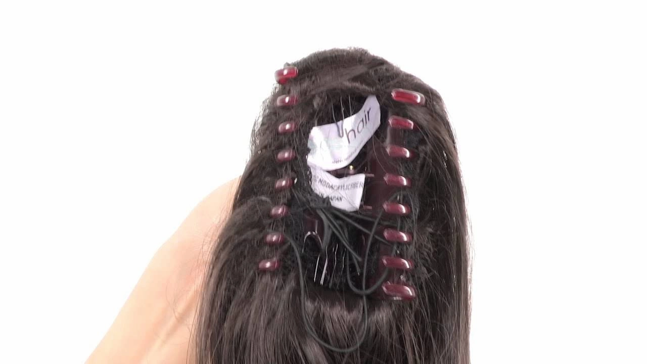 Crush Ponytail Color 24BT102 Banana Split Easihair Hairpieces 7.5-10" Length Reversible Claw Clip Attachment Synthetic Curly Layered Pony Clip On Bundle MaxWigs Hairloss Booklet
