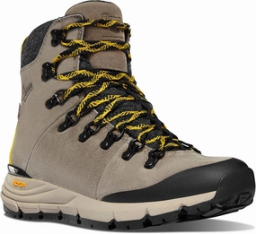 Danner Women's Compression Arctic 600 Side-Zip 7" Black/Spark Blue 200G